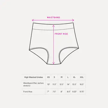 High Waist Under Things || Celeste || Black