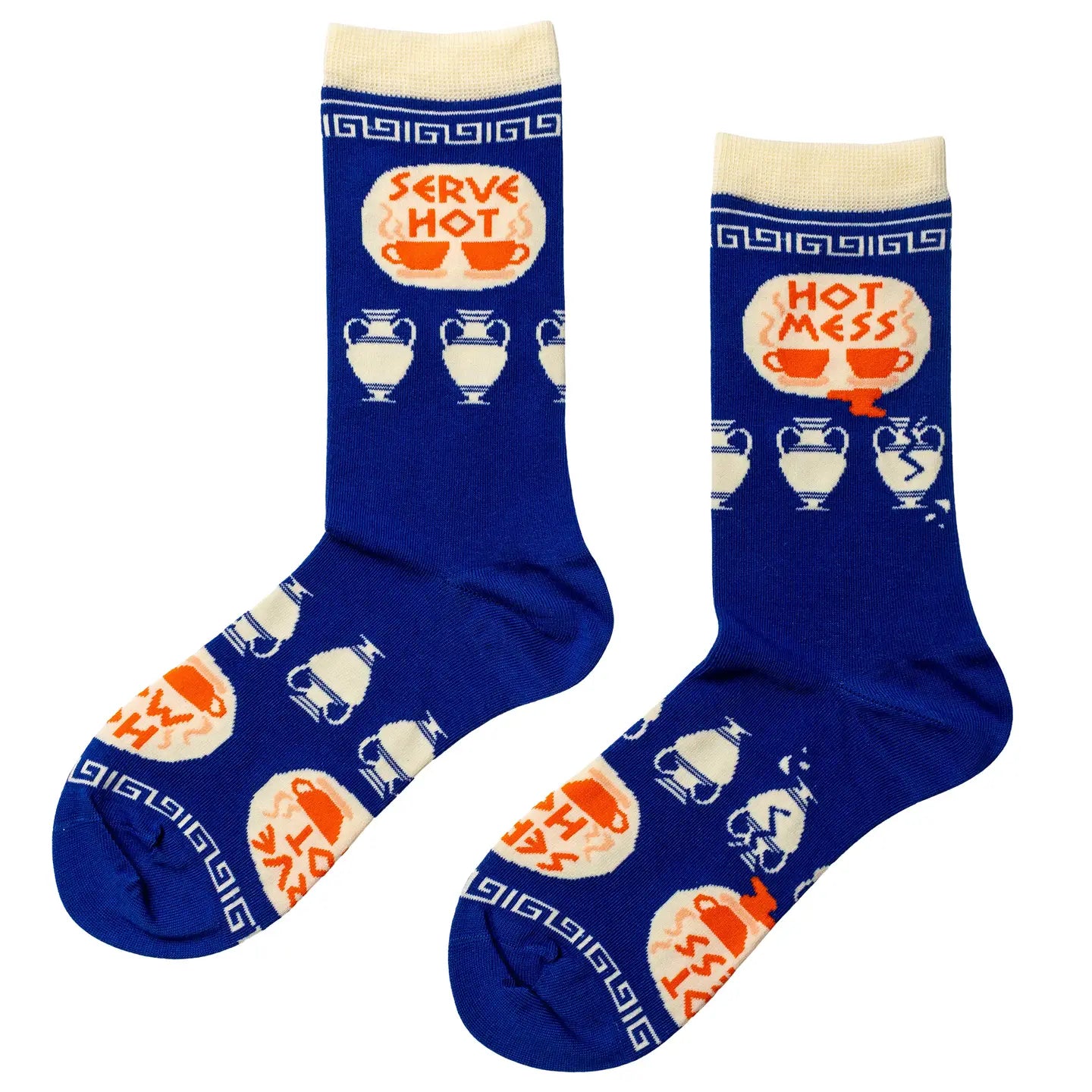 Crew Socks || Hot Mess