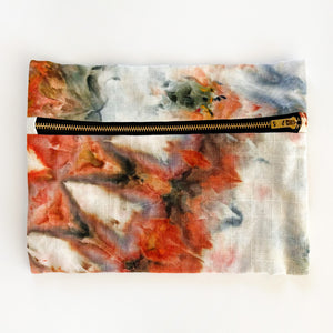 Ice-Dye Zipper Pouch
