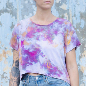 Anai Crop || Ice Dye || Superbloom