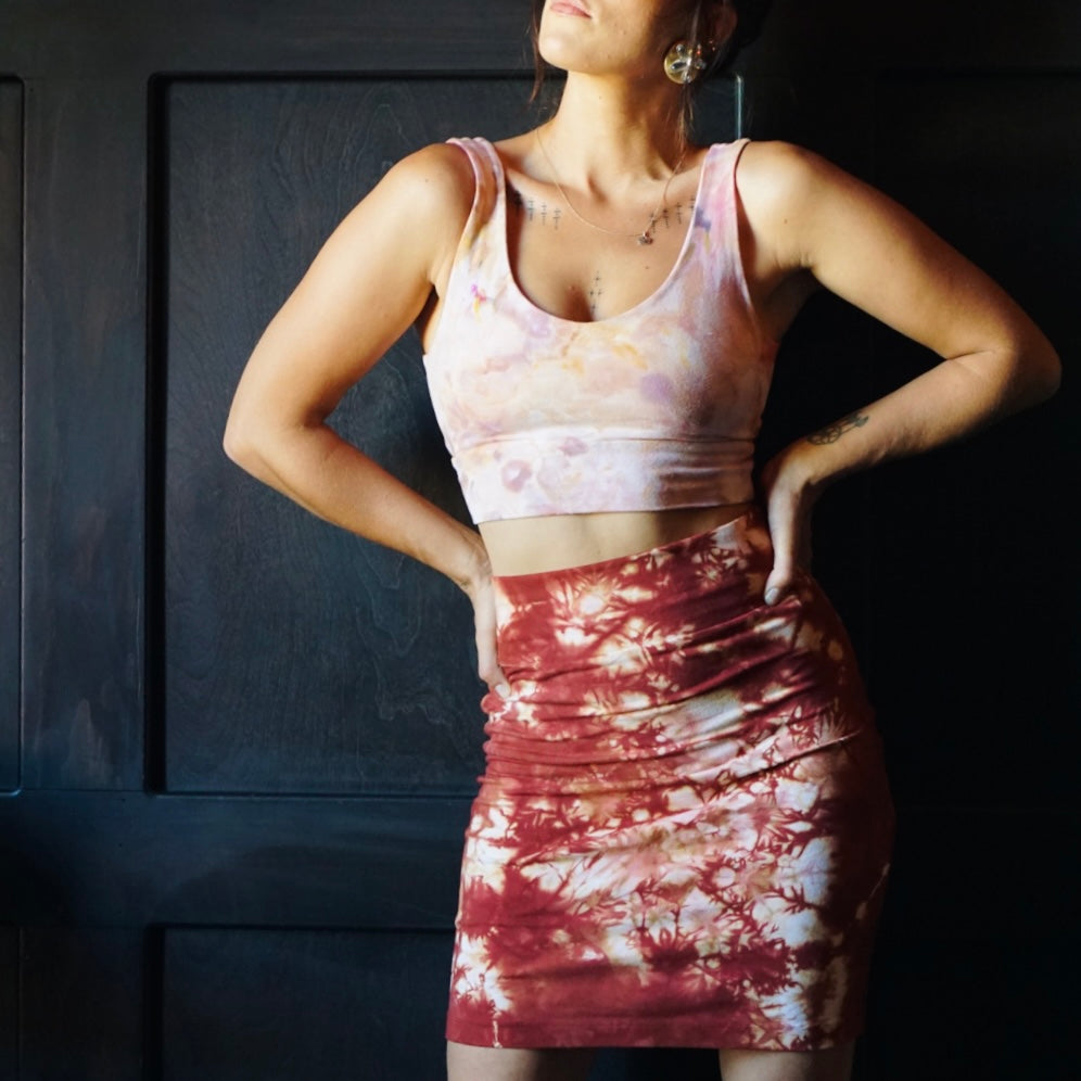 Kristina Skirt || Crinkle || Clove