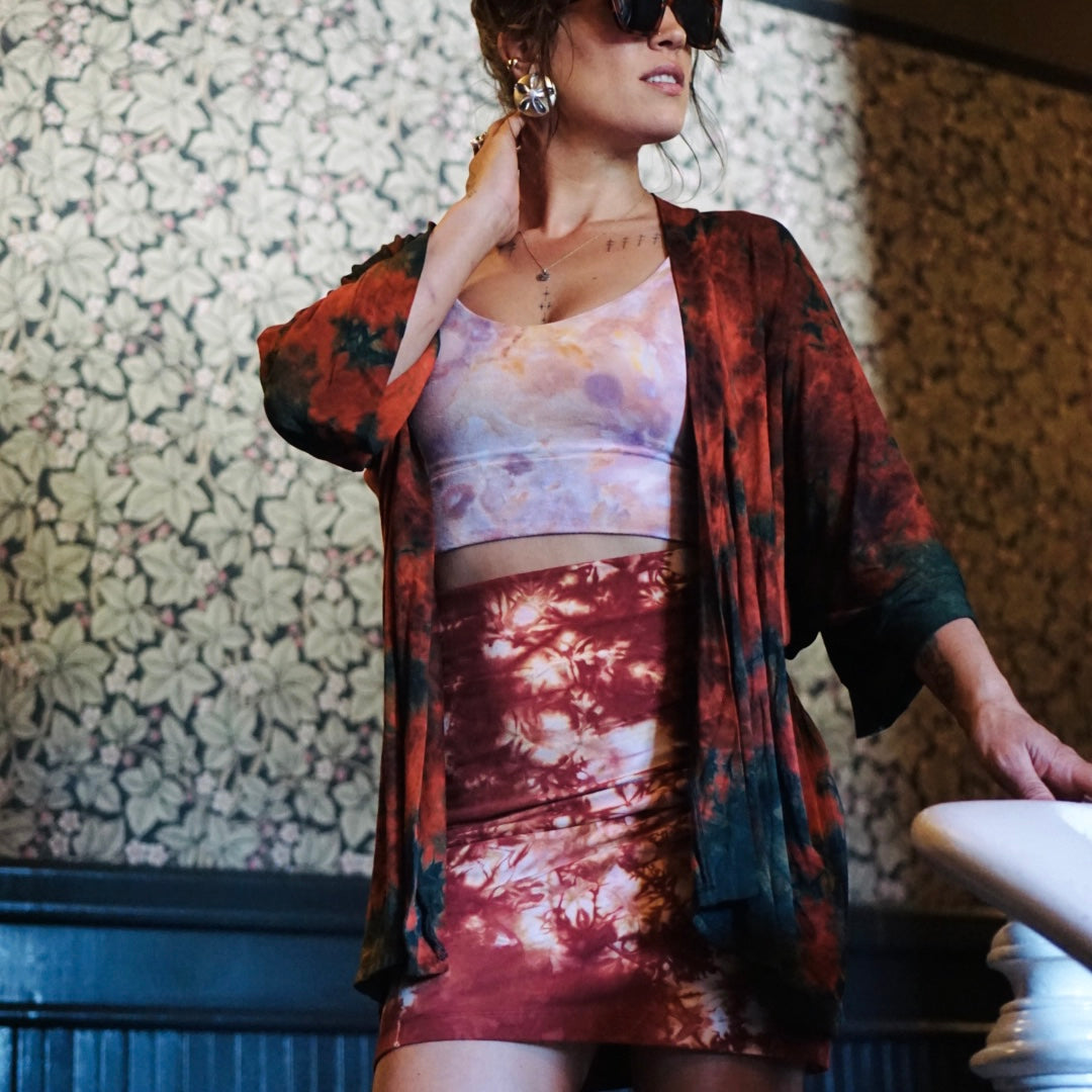 Kristina Skirt || Crinkle || Clove