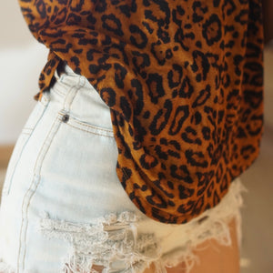 Anai Drop Hem || Leopard