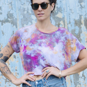 Anai Crop || Ice Dye || Superbloom
