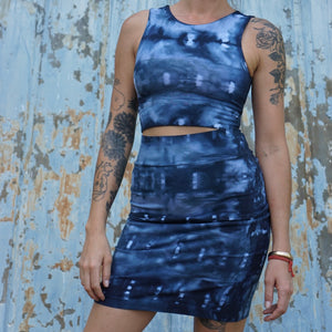 Kristina Skirt || Nirvana || Blue Black
