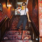 High Rise Cotton Leggings || Max Black