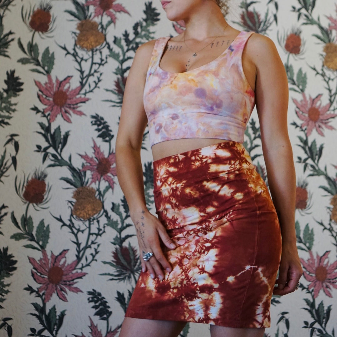 Kristina Skirt || Crinkle || Clove