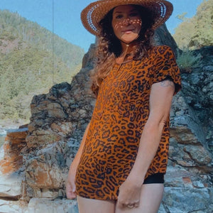 Anai Drop Hem || Leopard
