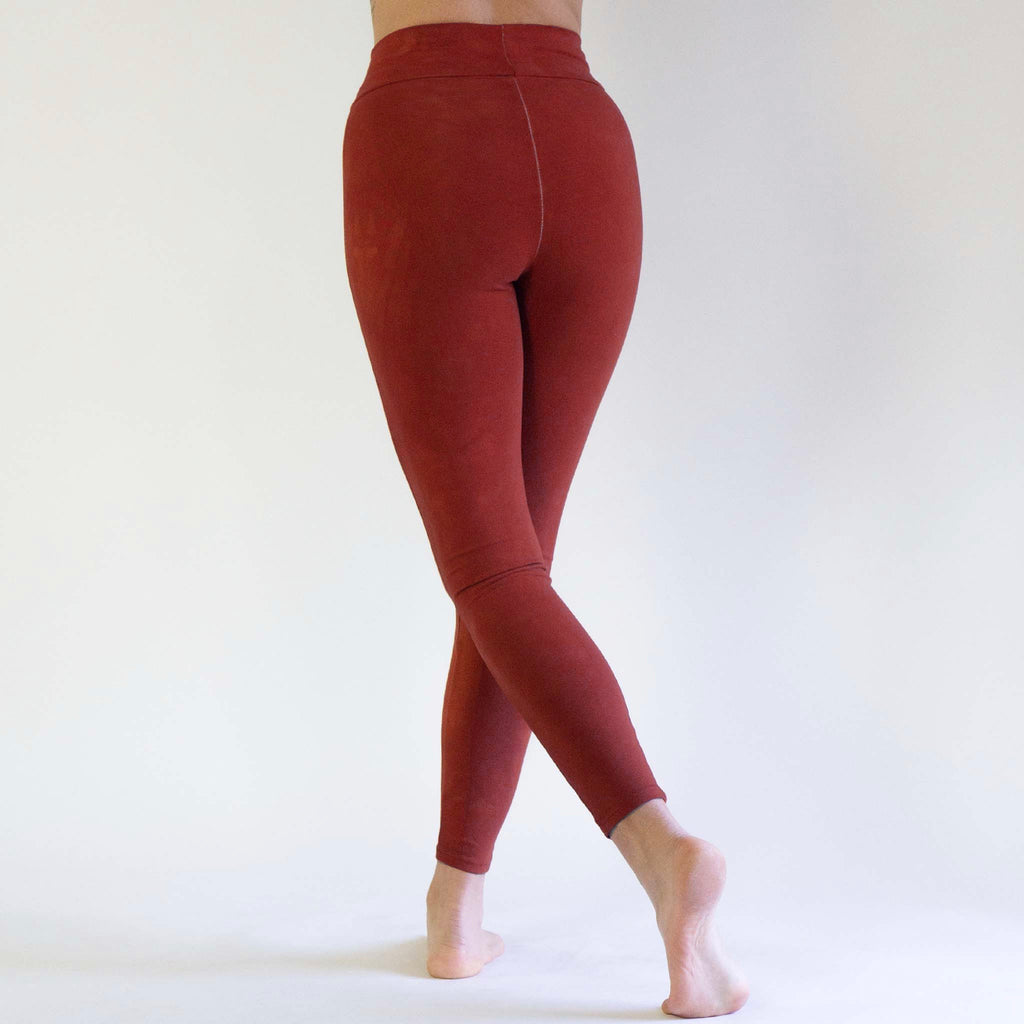 Hand-Dyed Leggings || Clove