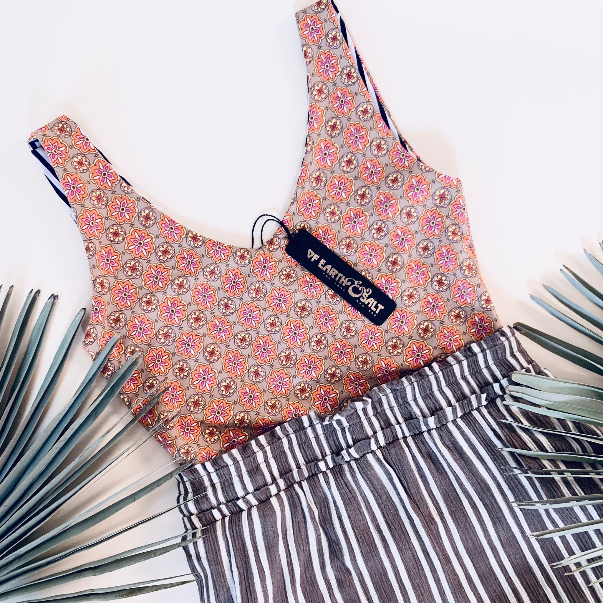 FINAL SALE!! Nola Low Back One-Piece || Retro California