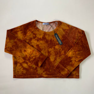 Velour Raglan Sweatshirt || Goldie Spice
