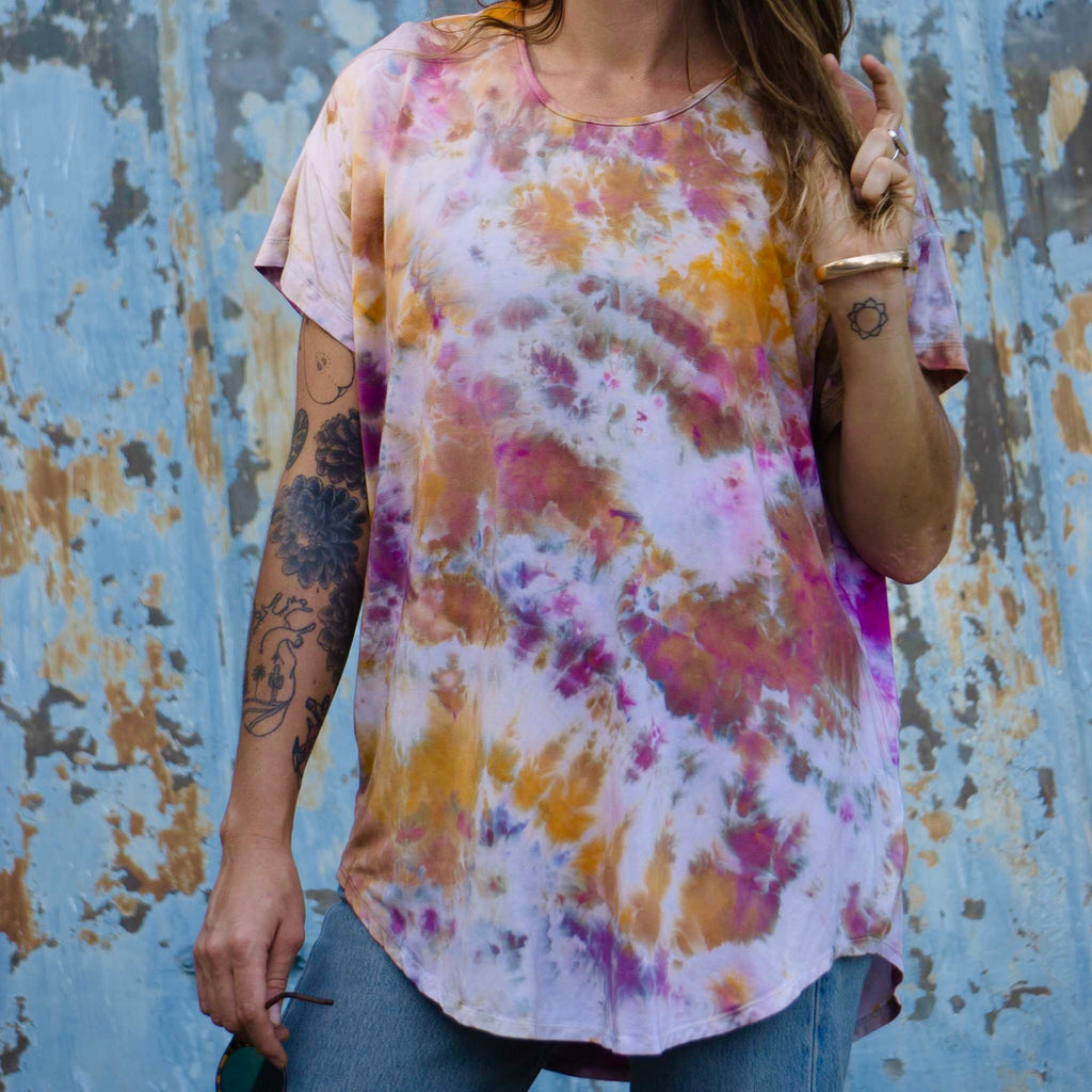 Anai Drop Hem || Ice Dye || Superbloom
