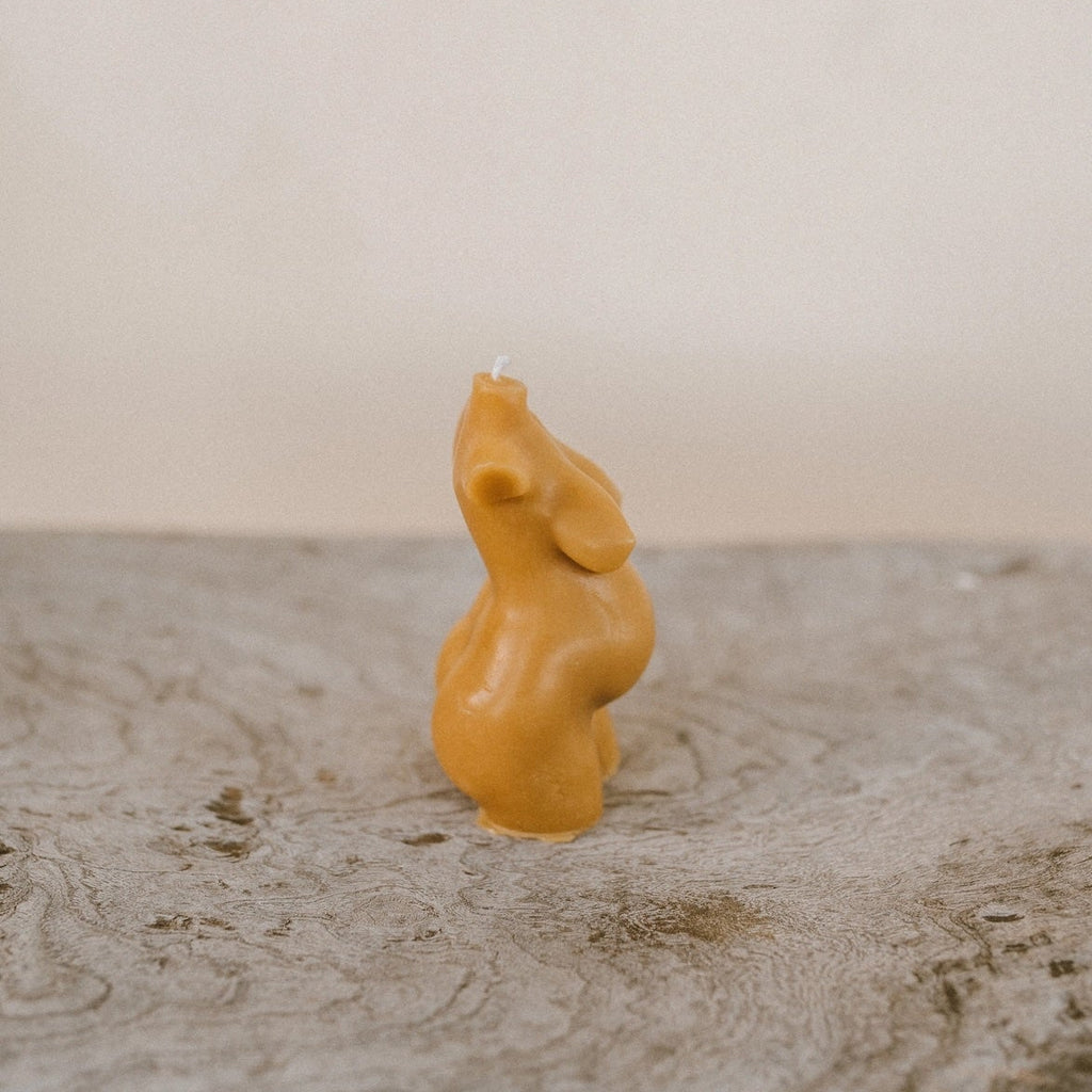 Beeswax Affirmation Candle