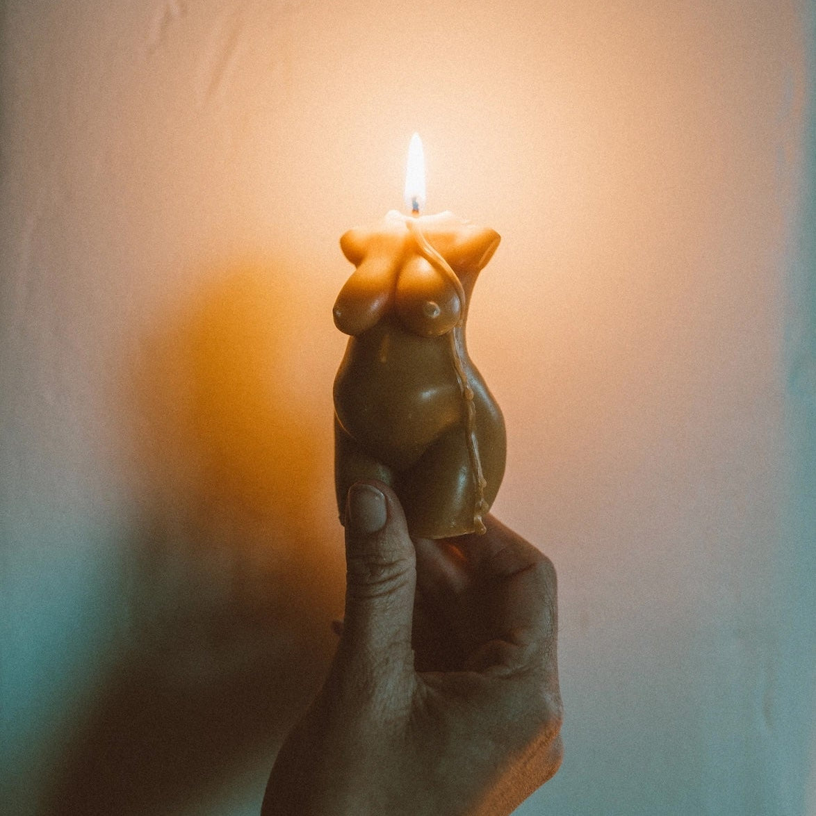 Beeswax Affirmation Candle