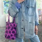 Petite Tote || Celeste || Orchid