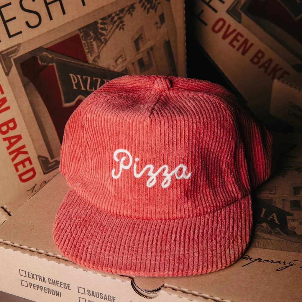 Trucker Hat || Pizza Corduroy