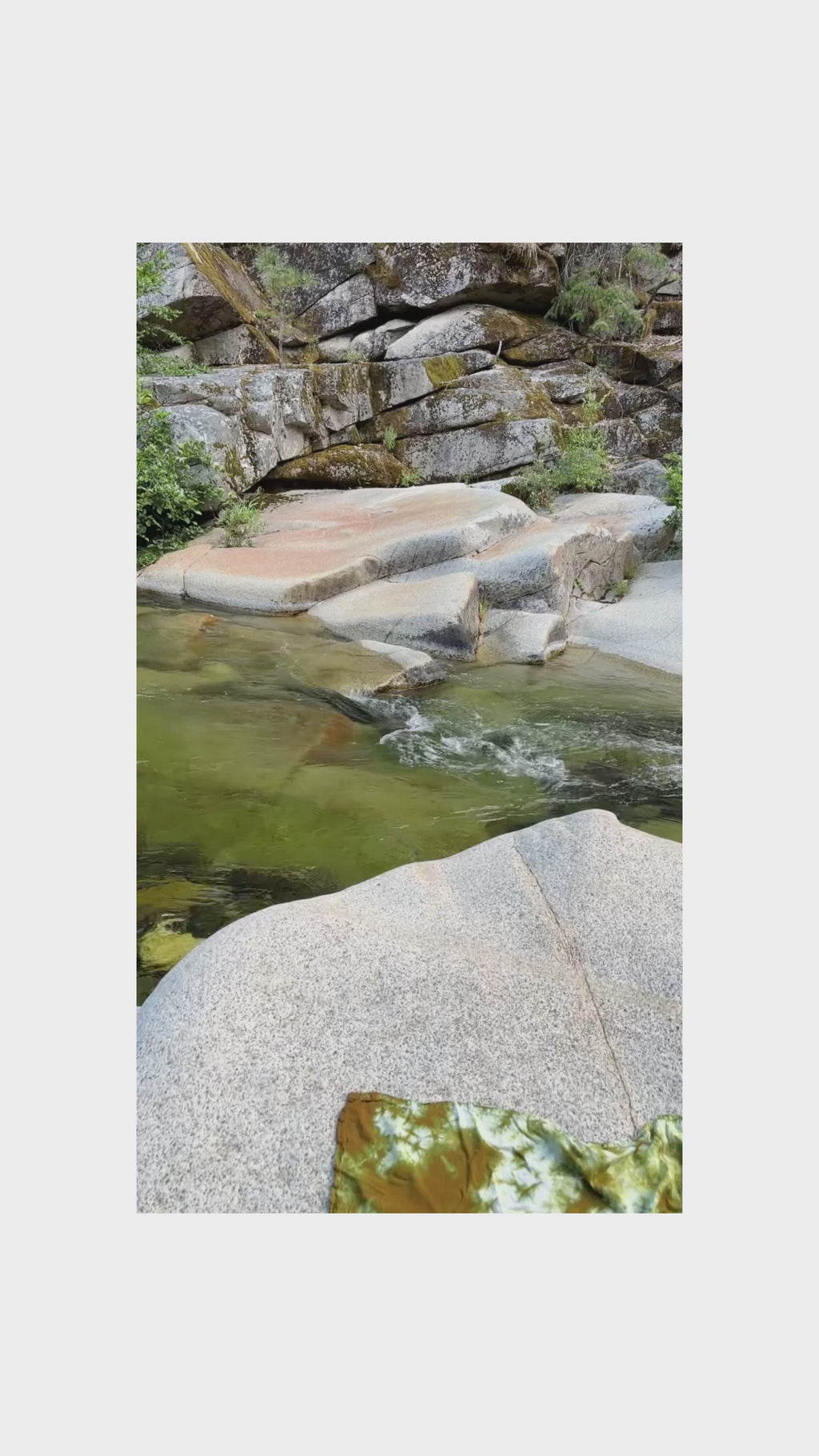 Hand-Dyed Sarong || Fennel