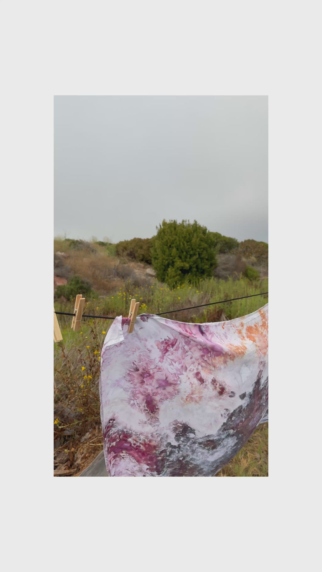 Hand-Dyed Sarong || Ocean Jasper