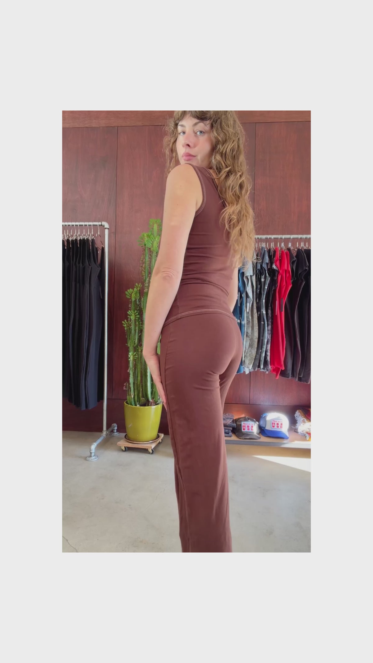 Roxy Cami || Chestnut