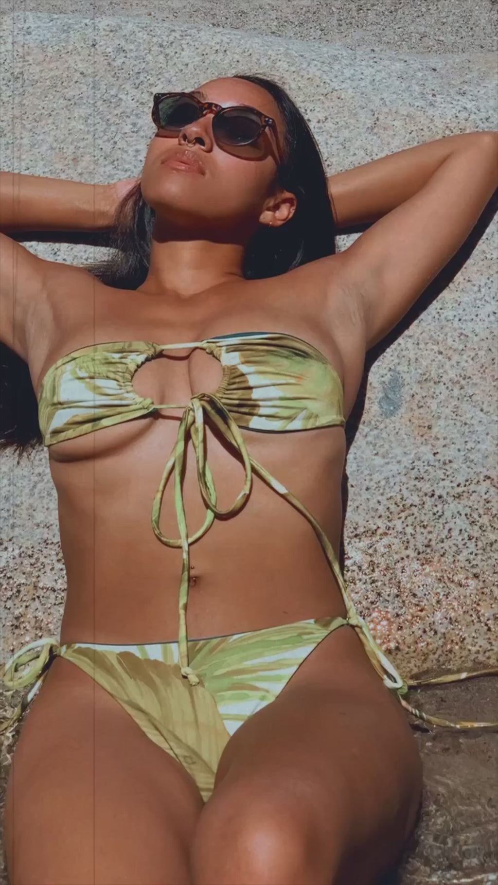 Reversible Triangle String Top || Banana Leaves