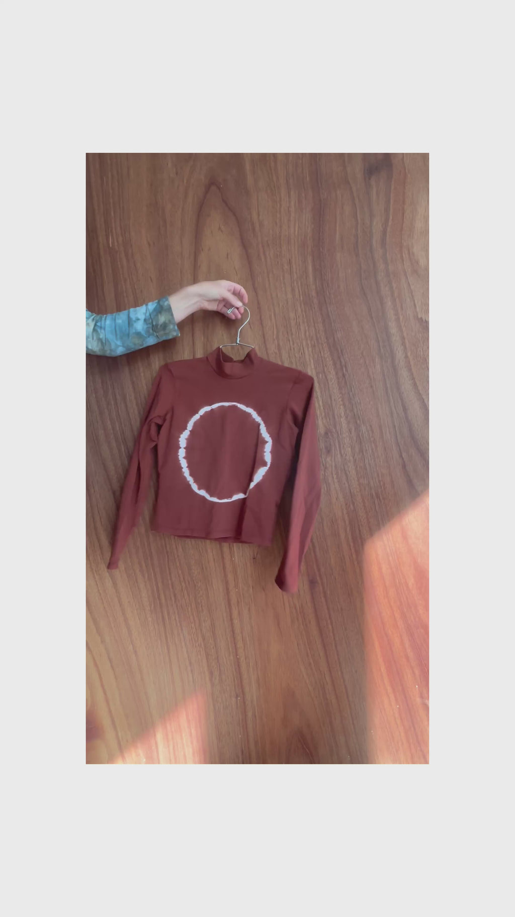 Mock Turtleneck || Solar Eclipse ||  Cognac