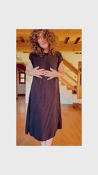 Market Dress || Black Licorice