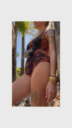 Sola Onesie || Crinkle || Embers