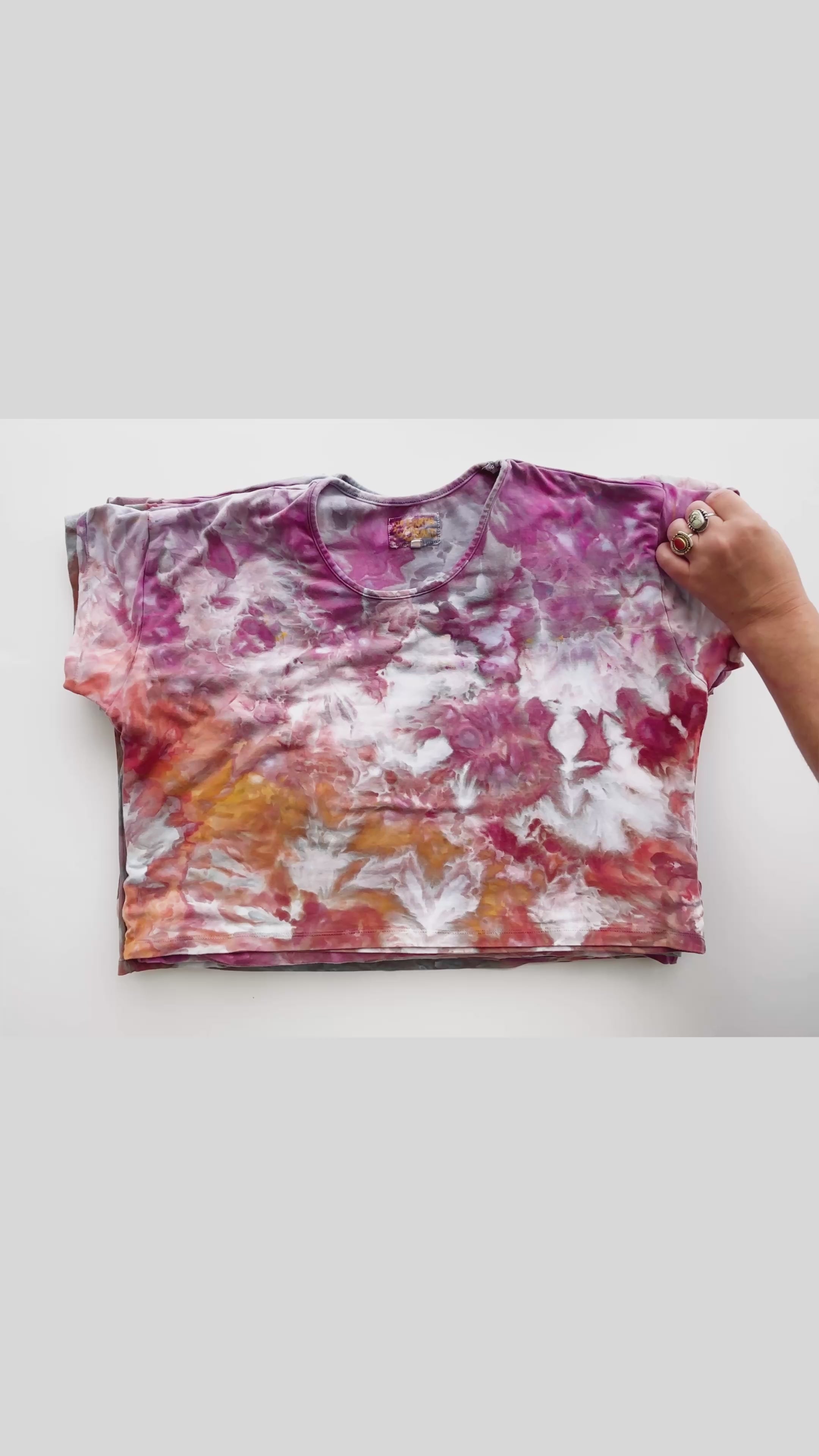 Anai Crop || Ice Dye || Ocean Jasper