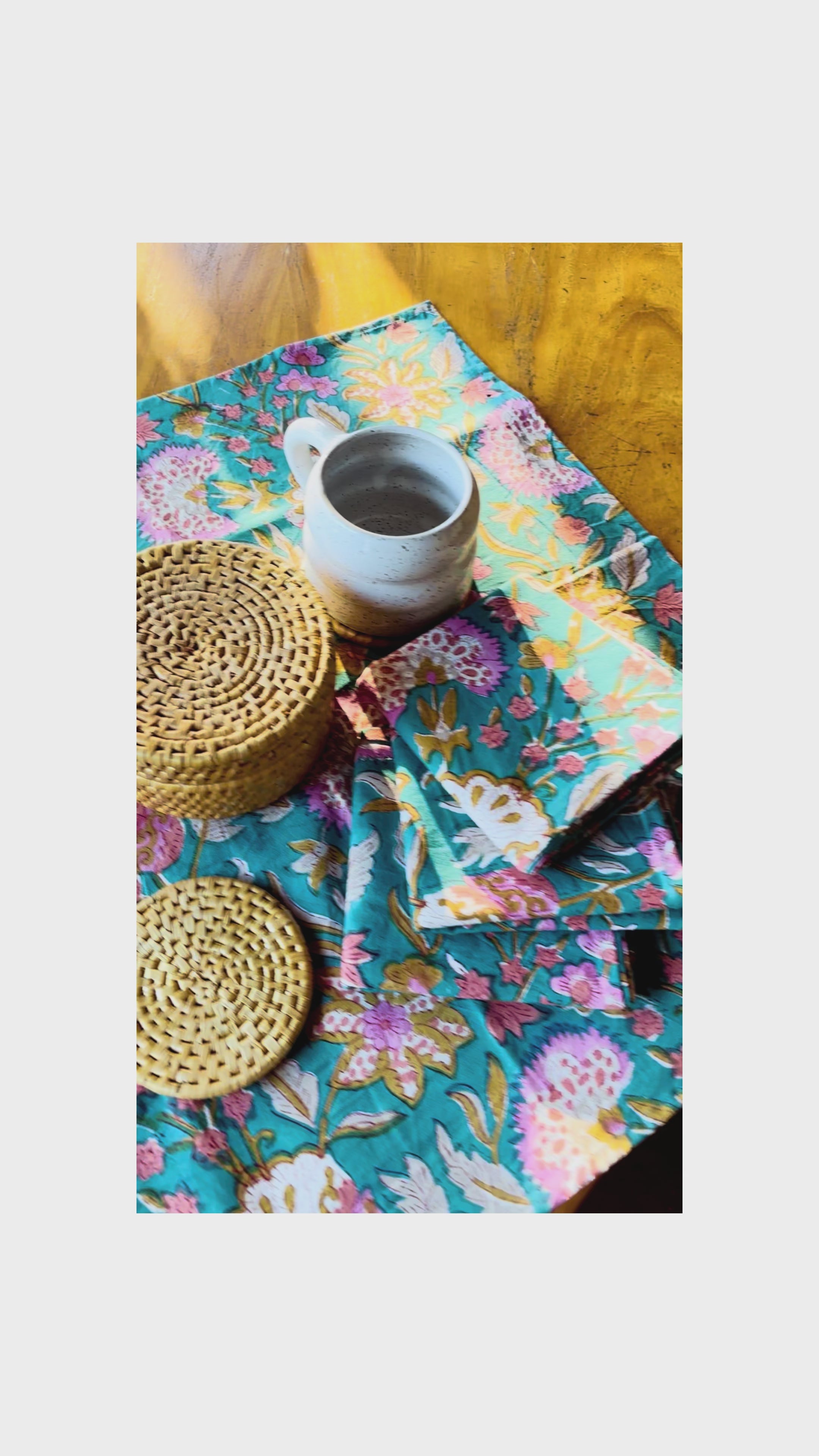 Stabaka Blockprint Napkin