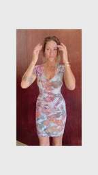 Maya Slip Dress || Ice Dye || Ocean Jasper