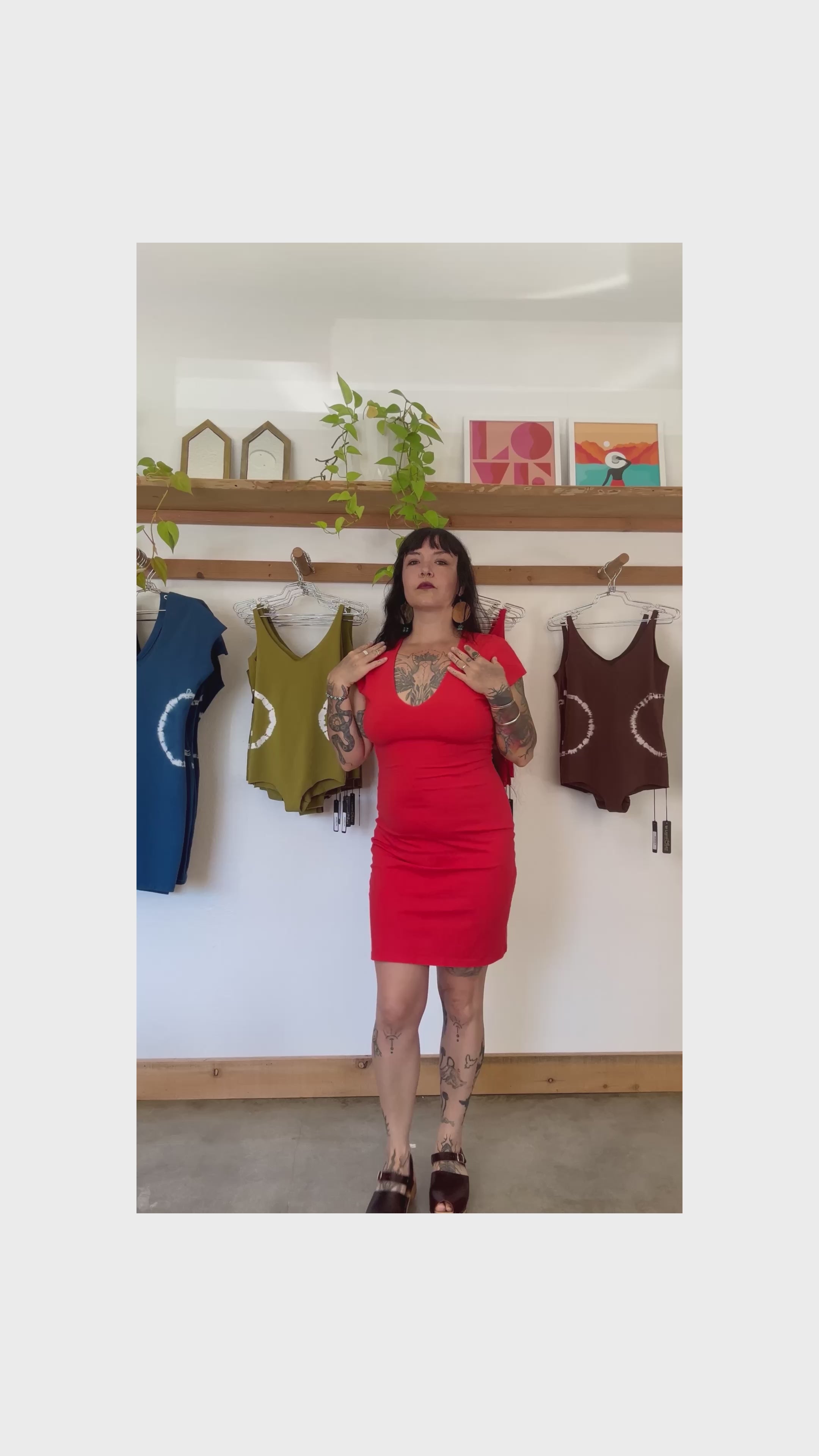Maya Slip Dress  || Poppy