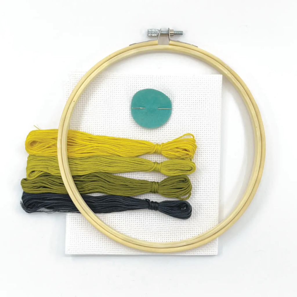 Sunny Blossom Beginner Cross Stitch Kit