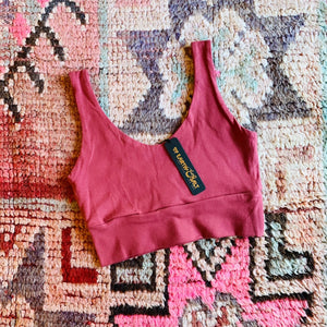 Crop Tank || Marsala