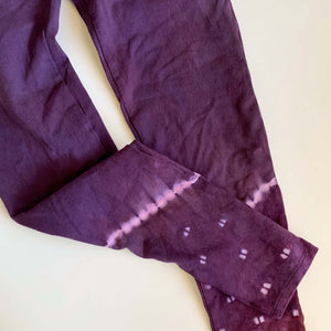 High Rise Cotton Leggings || La Paz || Amethyst