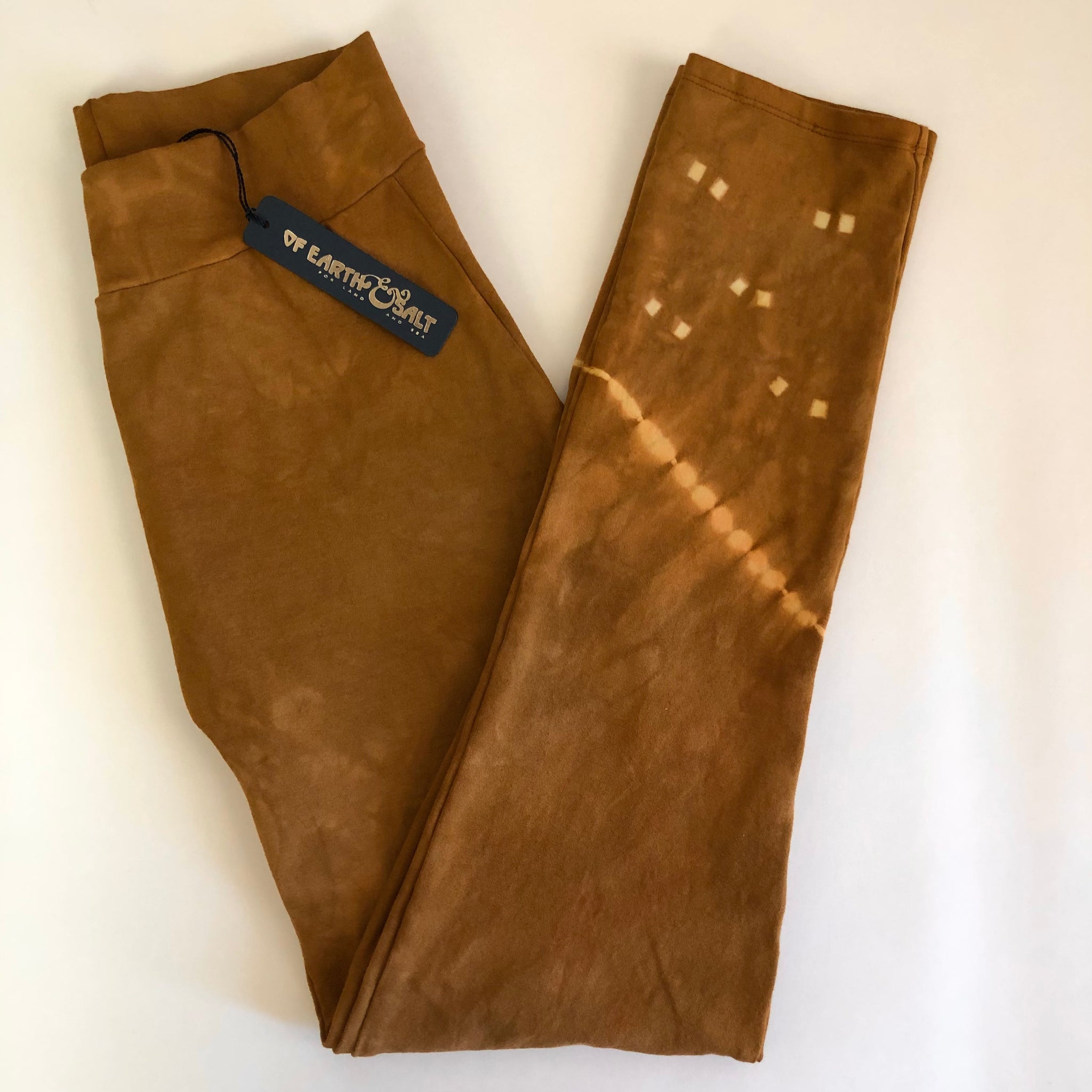 High Rise Cotton Leggings || La Paz || Warm Bronze