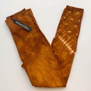 High Rise Cotton Leggings || La Paz || Warm Bronze