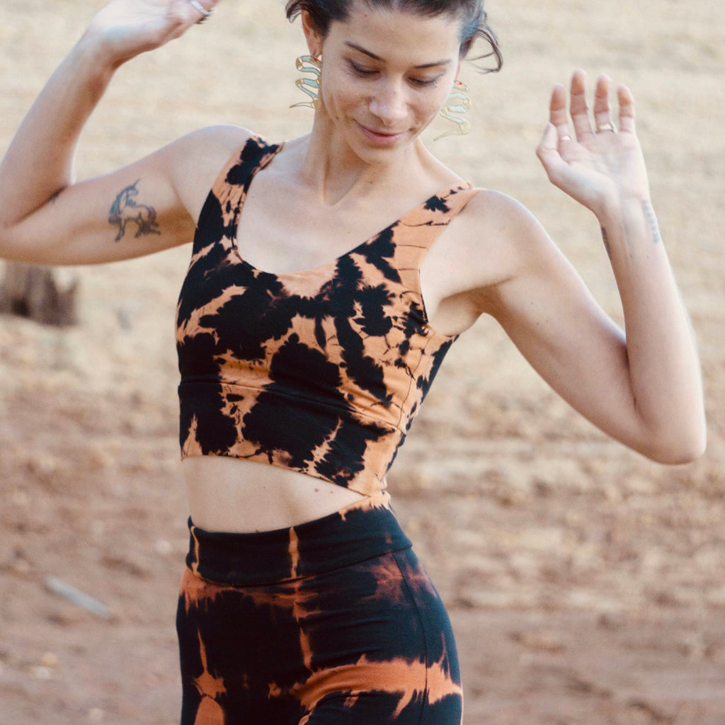 Crop Tank || Crinkle || Embers