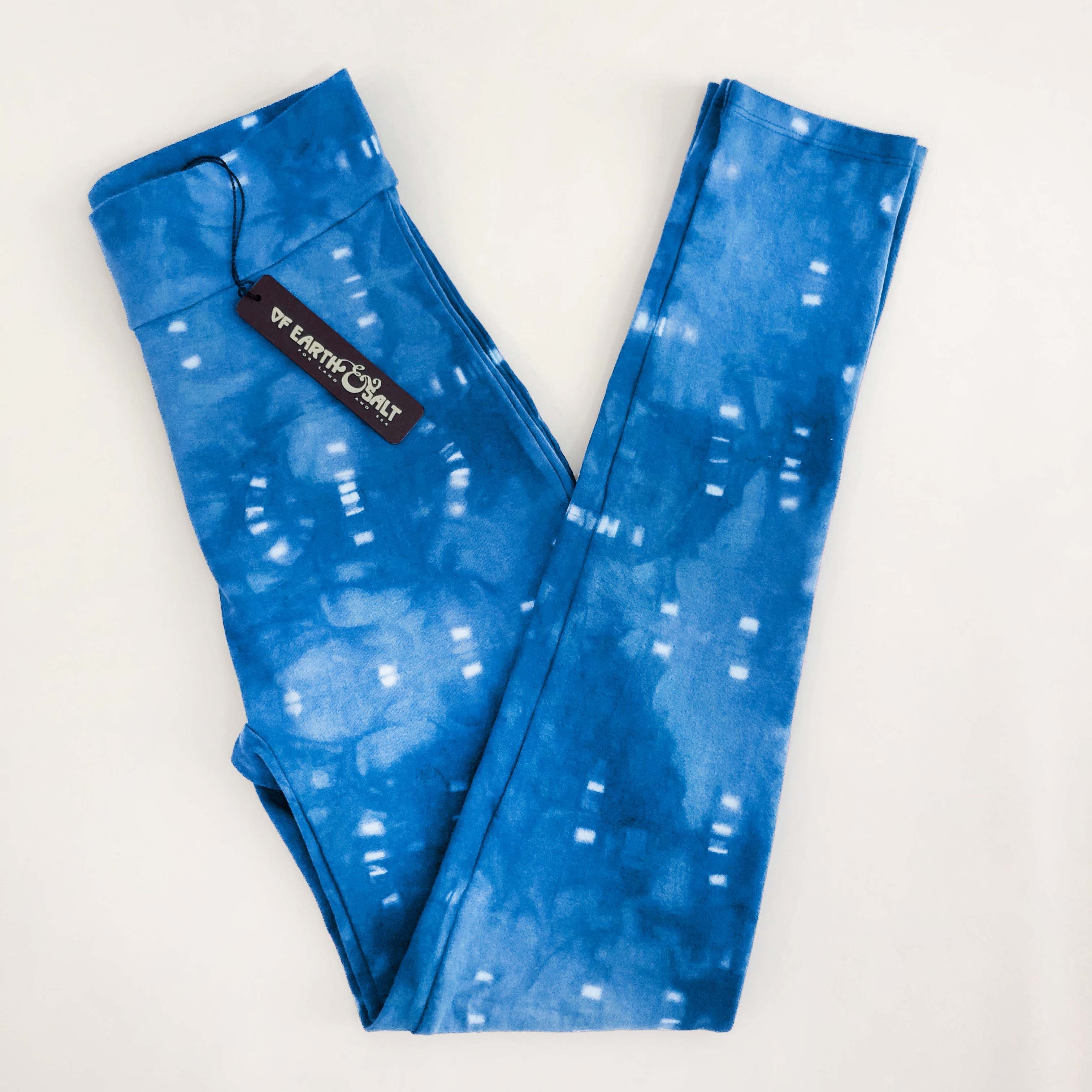 Hand-Dyed Leggings || Nirvana || Indigo
