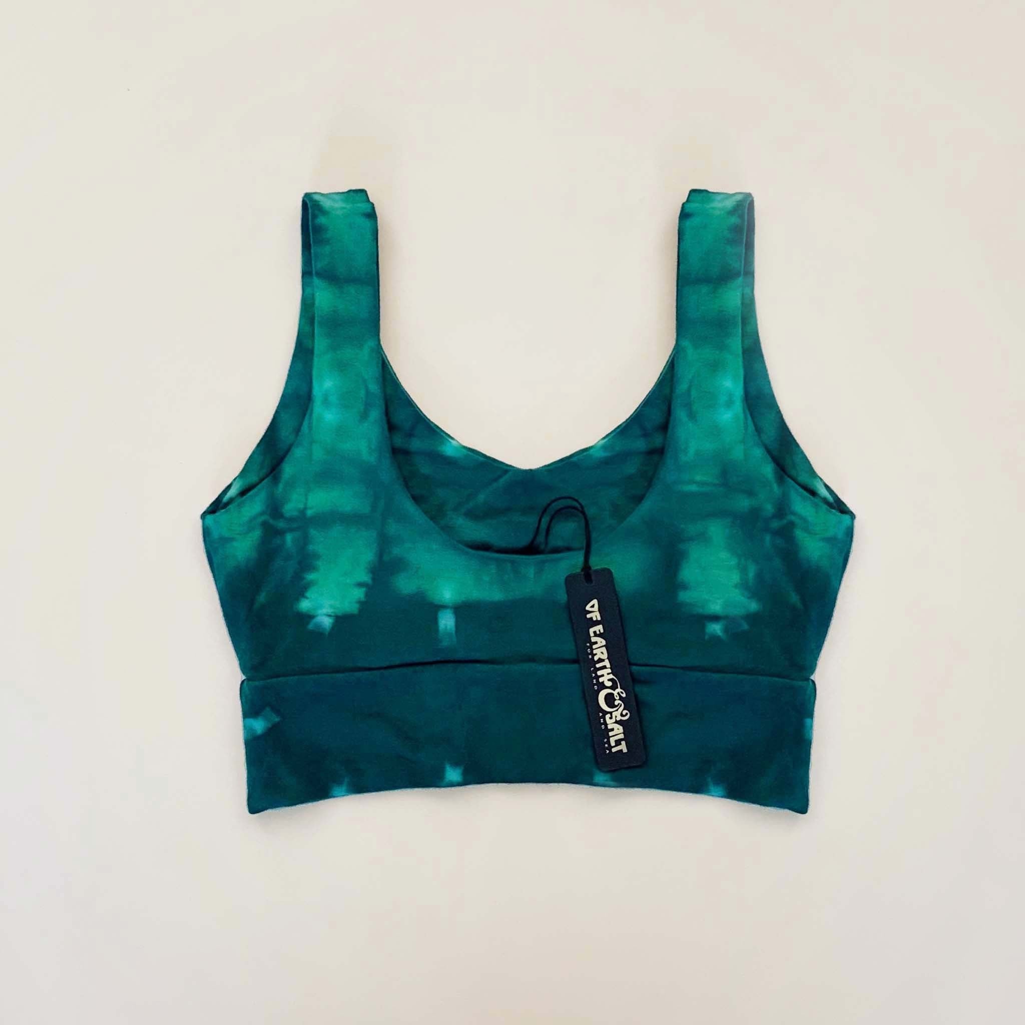 Crop Tank || Nirvana || Emerald