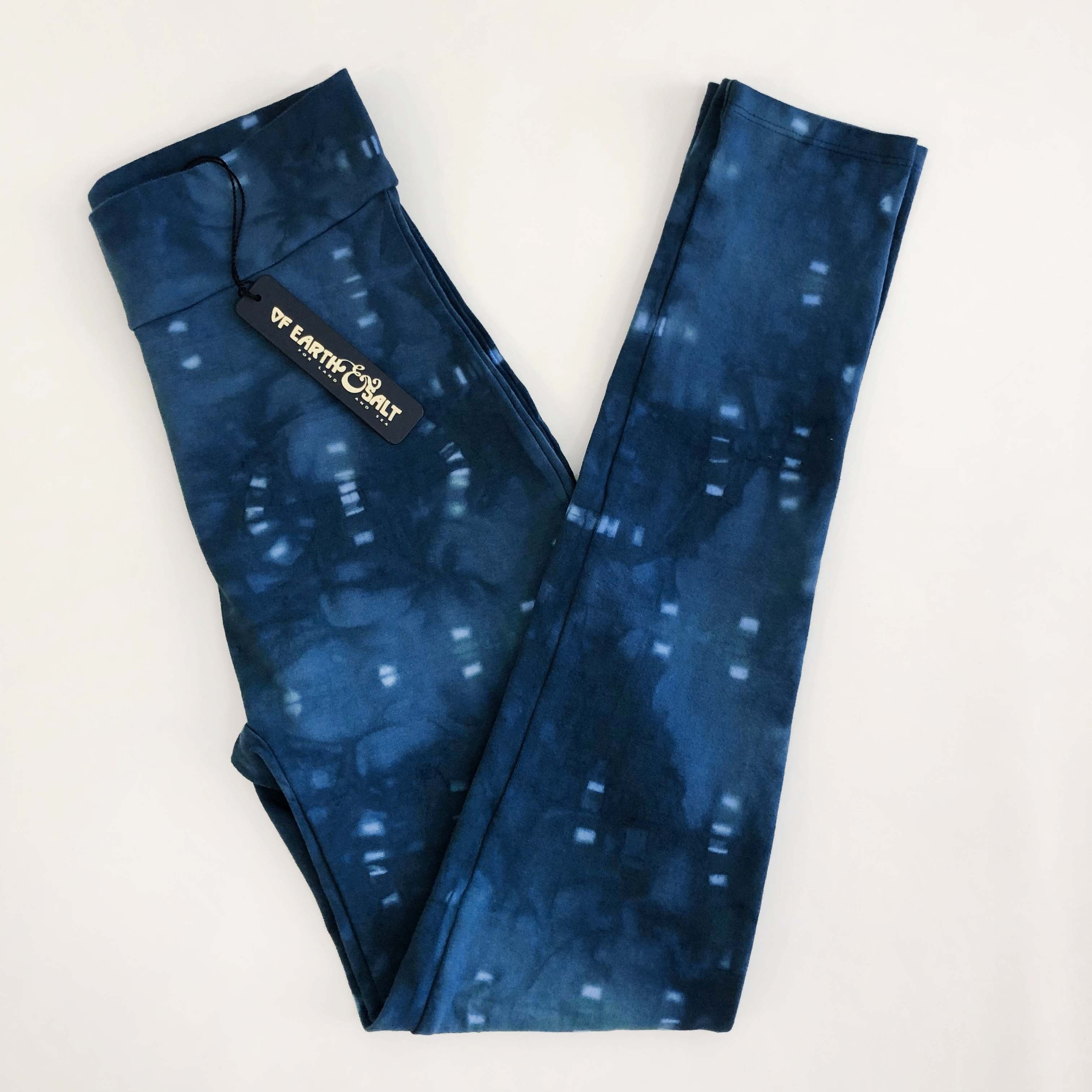 Hand-Dyed Leggings || Nirvana || Raven