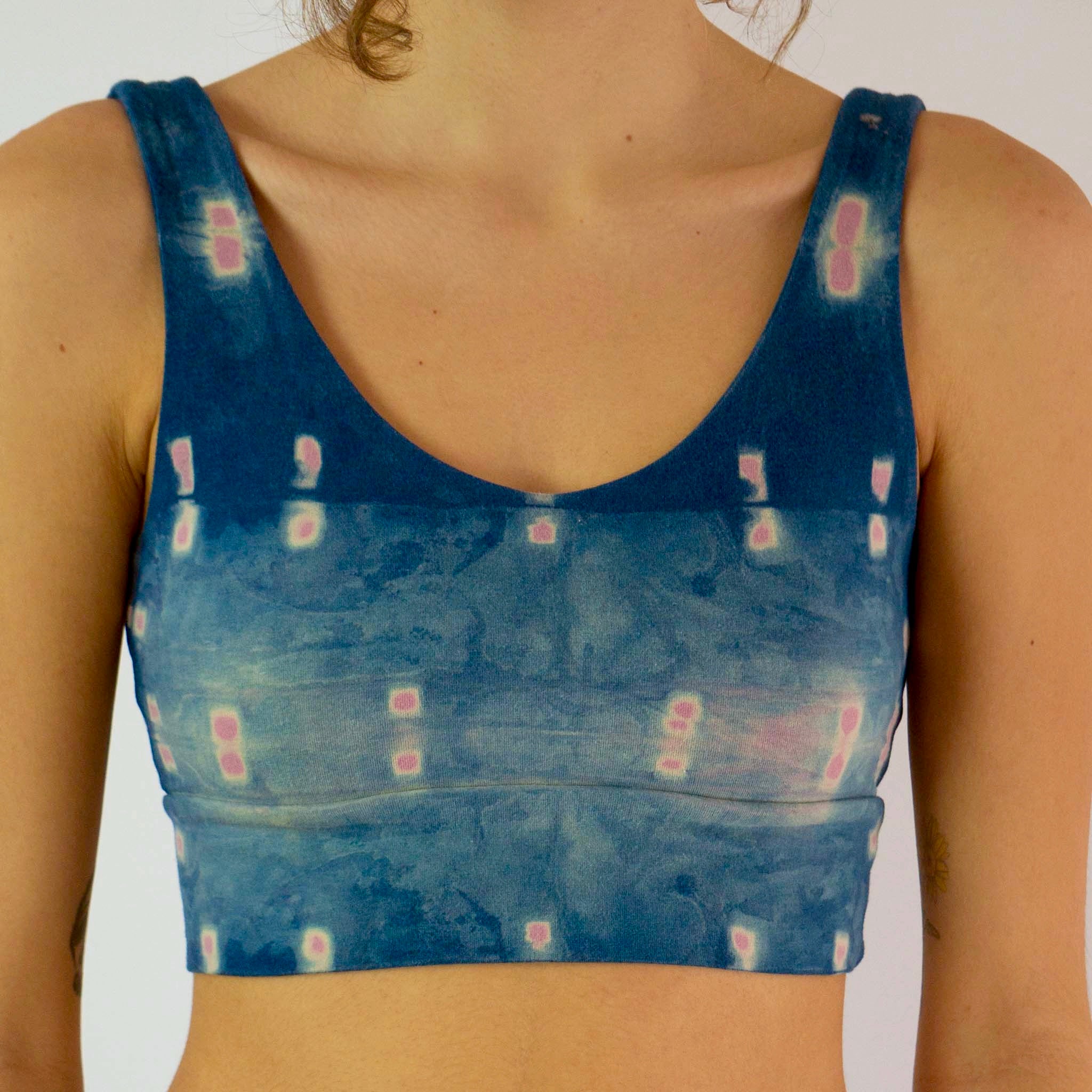 Crop Tank || Nirvana || Indigo Bubblegum