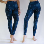 Hand-Dyed Leggings || Nirvana || Raven