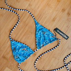 Reversible Triangle String Top || Birds & Stripes