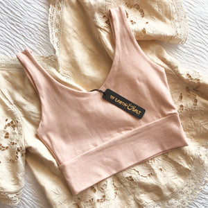 Crop Tank || Desert Pink