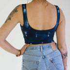 Crop Tank || Nirvana || Raven