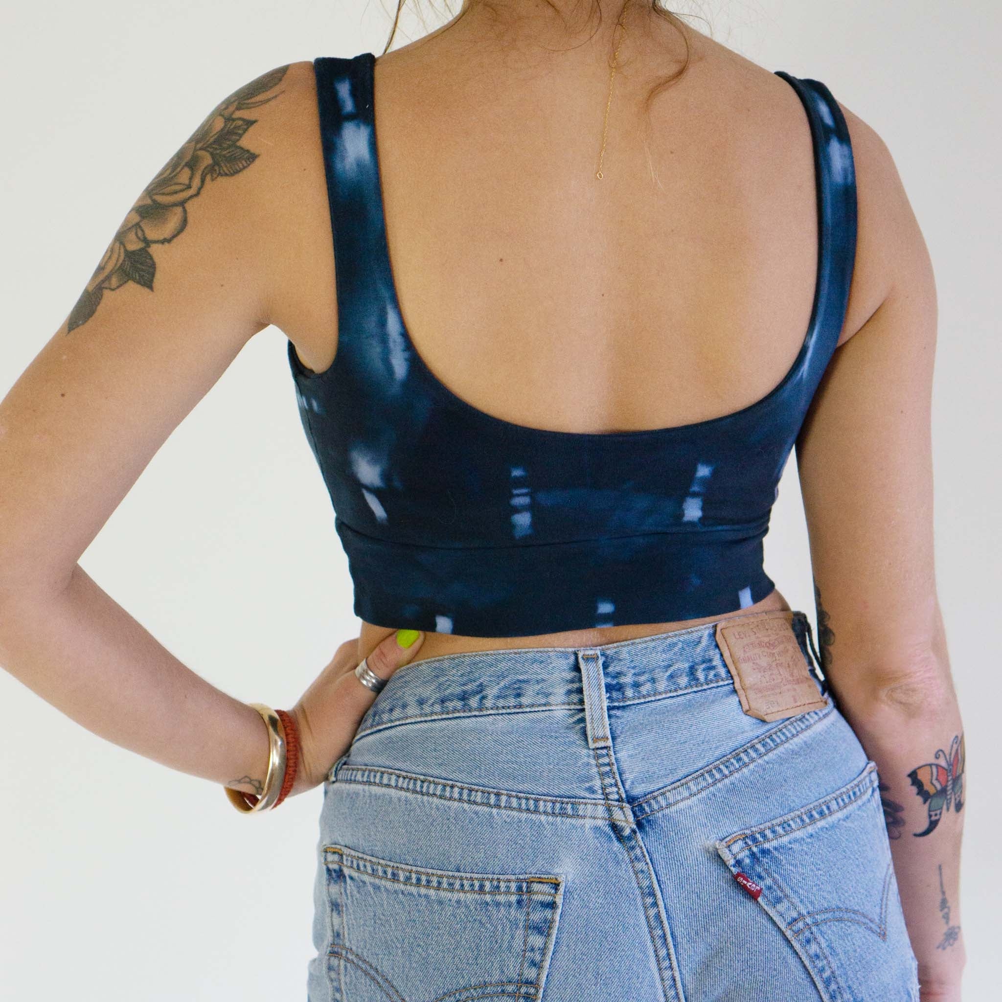 Crop Tank || Nirvana || Raven