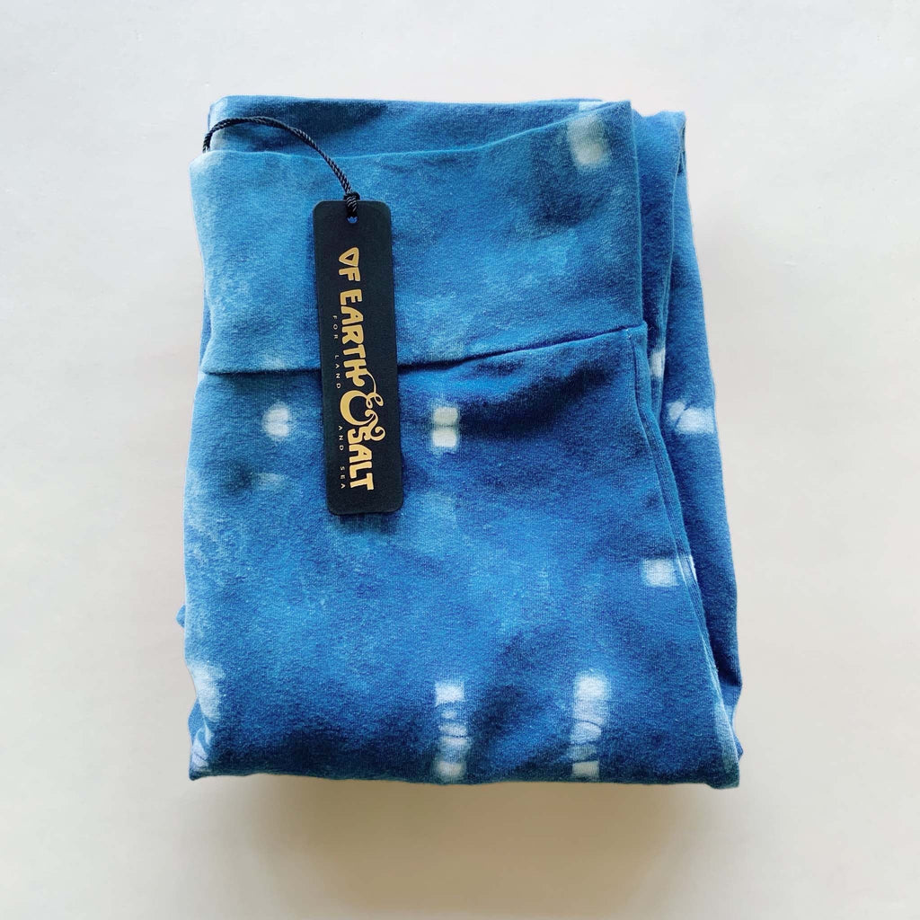 Hand-Dyed Leggings || Nirvana || Indigo