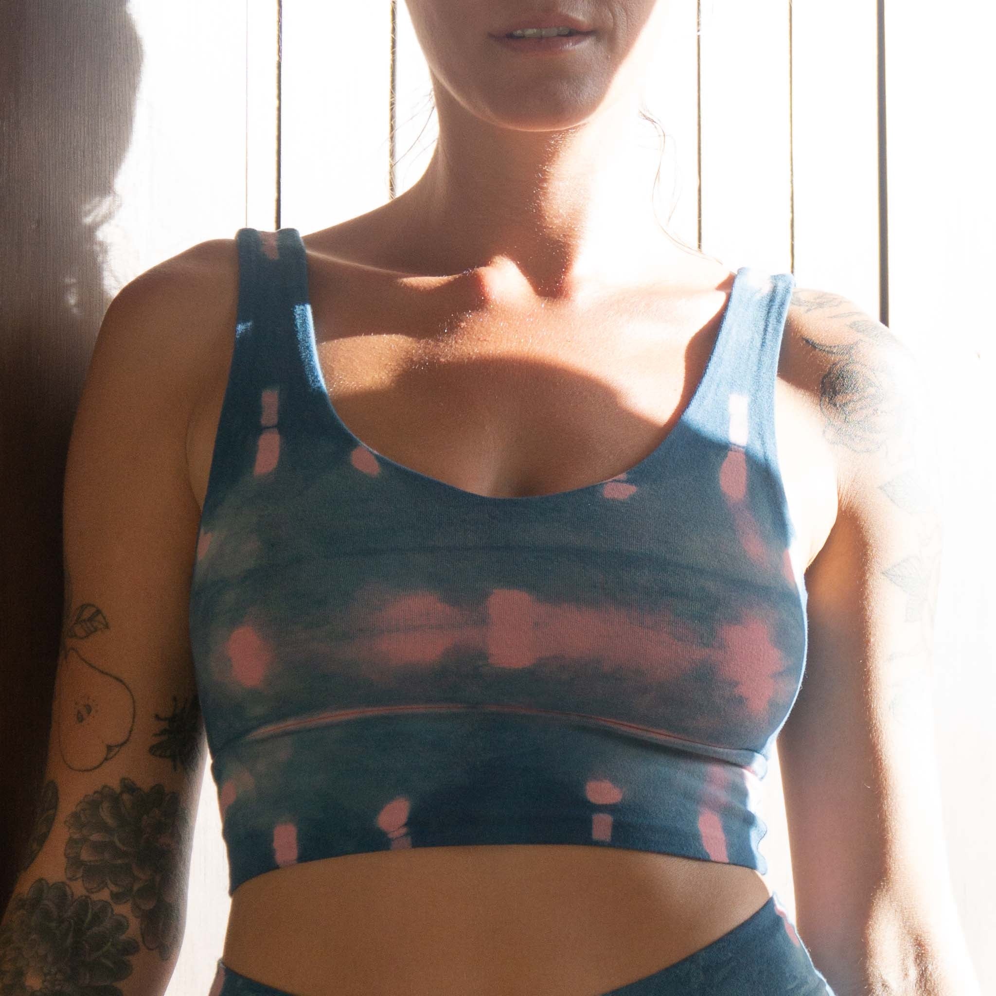 Crop Tank || Nirvana || Indigo Bubblegum