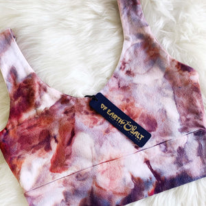 Crop Tank || Ice Dye || Parade