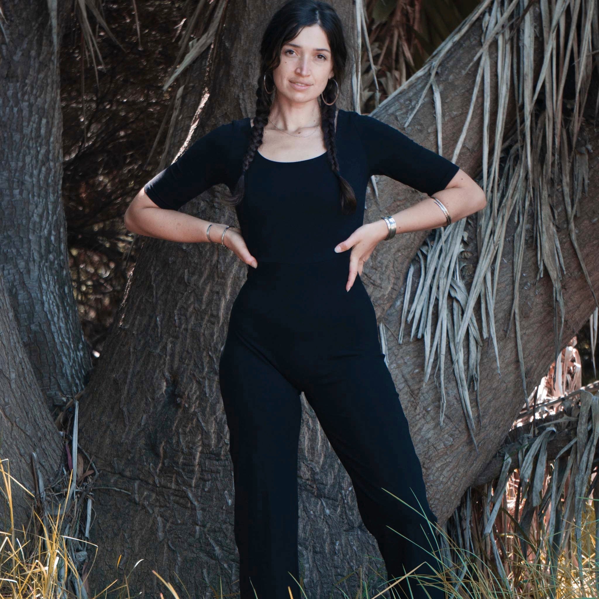 Luna Jumpsuit || Black